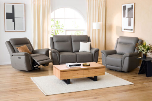 Emerson 2 Seater Electric Recliner Suite